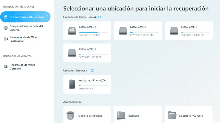 Reparación de Discos Duros