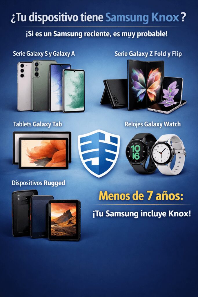 Samsung Knox protección móvil