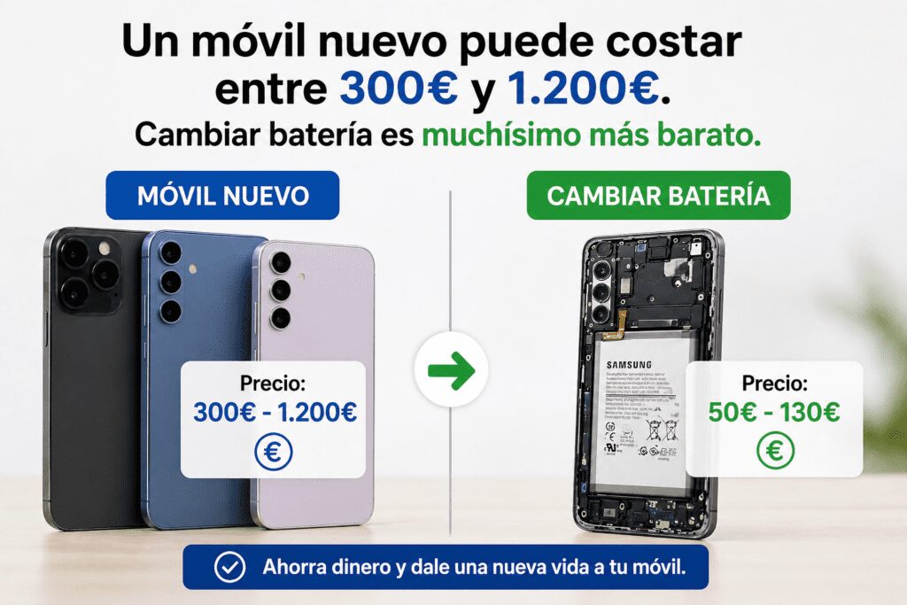 Cambiar batería Samsung en 2026: ¿merece la pena o no? 4