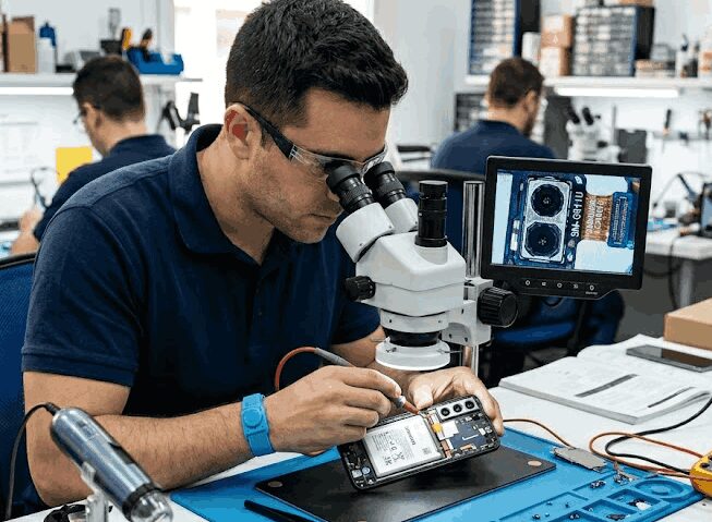 Reparación de cámara Samsung en Sevilla