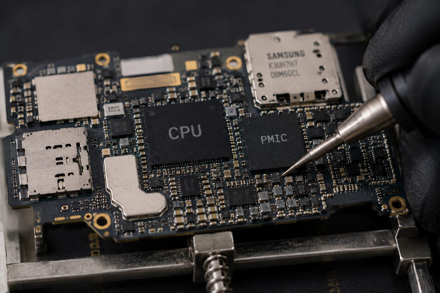 Reparación de placa base Samsung en Granada