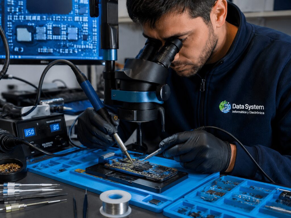 Reparación de placa base Samsung en Valladolid