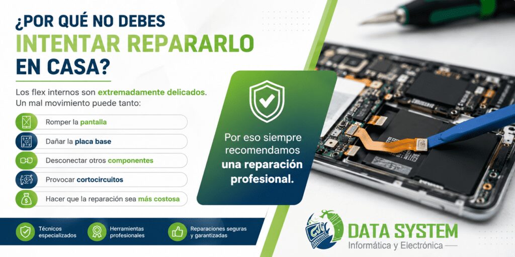 Reparación de flex internos Samsung Extremadura