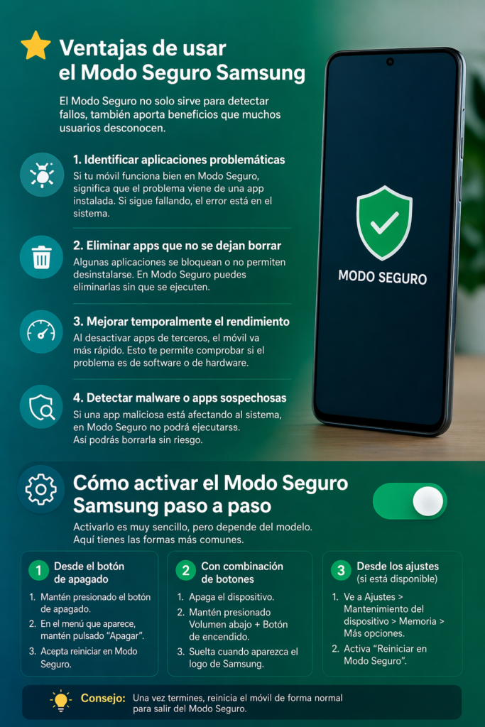 Modo Seguro Samsung: para qué sirve y cómo activarlo 4